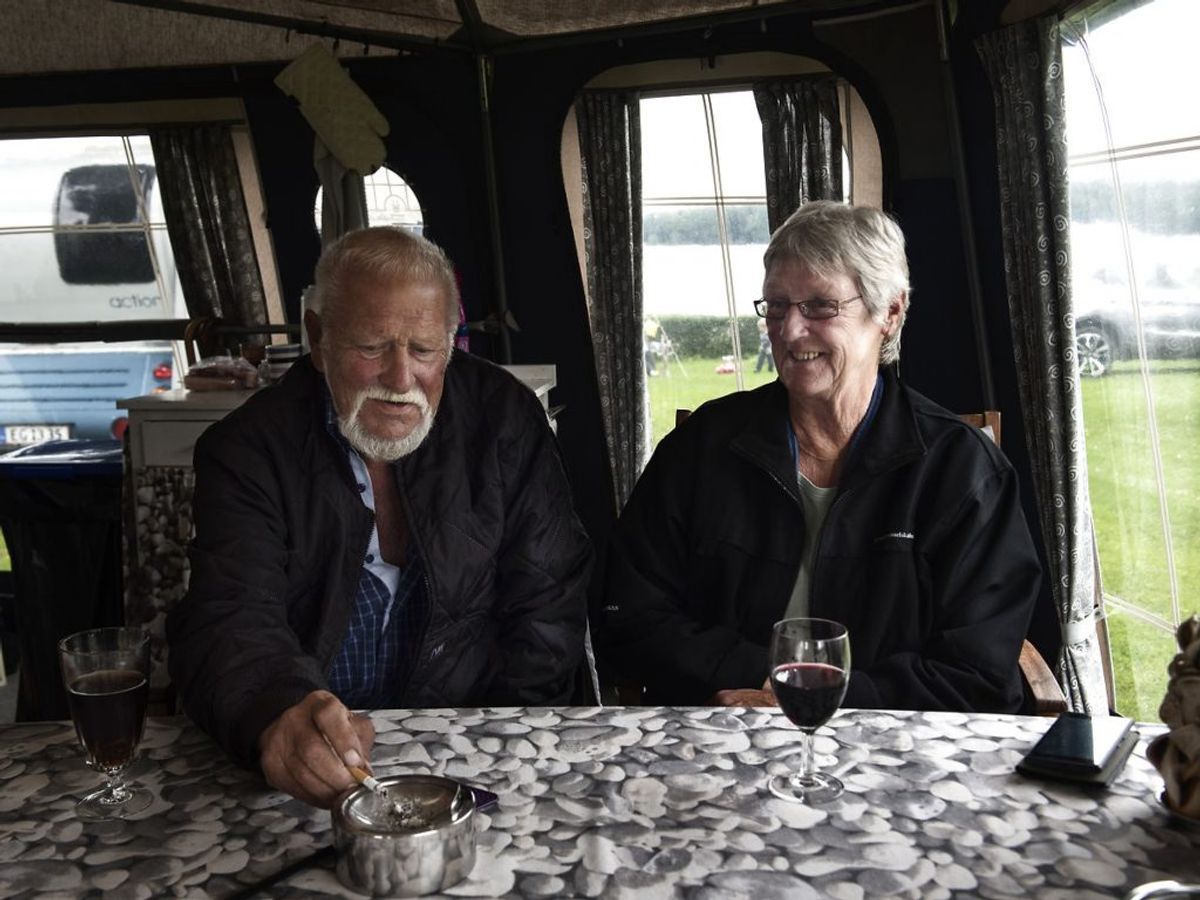Sønderborg Kommune har udklækket hele fire lottomillionærer. Her ses John Vincent Nilsson, der i 2016 vandt 12, 5 millioner kroner i Lotto. Nogle af de penge brugte han på at købe en campingplads. Foto: Ida Guldbæk Arentsen/Ritzau Scanpix.