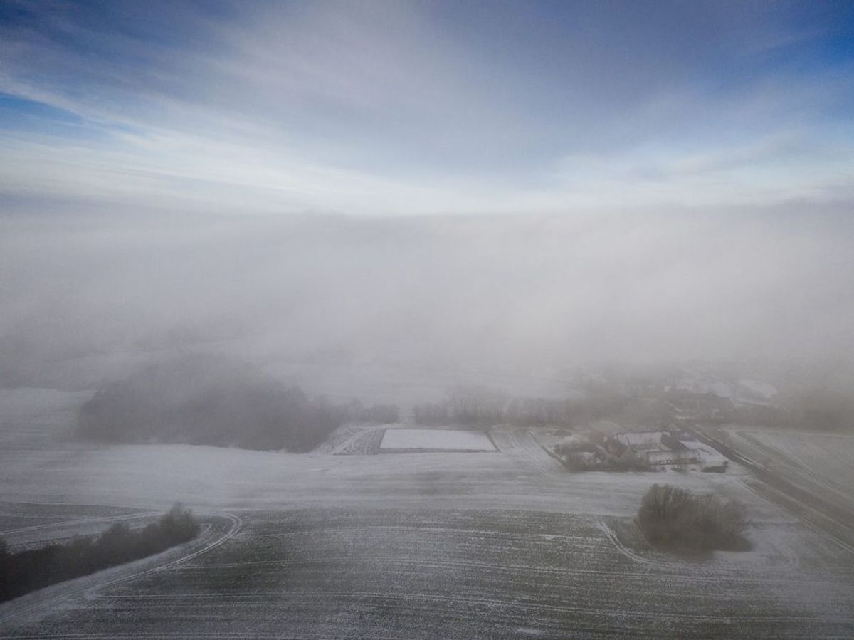 Det bliver koldt lørdag. KLIK for mere info. (Foto: Mads Claus Rasmussen/Ritzau Scanpix)