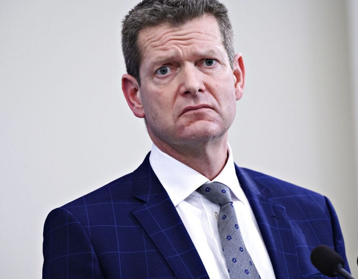 Direktør for Sundhedsstyrelsen Søren Brostrøm. (Foto: Philip Davali/Ritzau Scanpix)