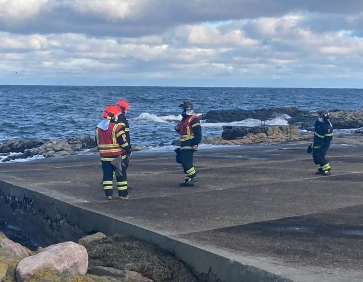 Det meste beredskab blev der ikke behov for. Foto: Presse-fotos.dk