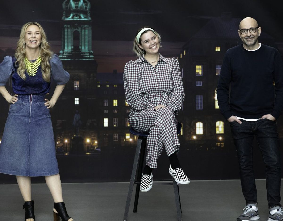 Anna Lin bliver ny vært på ’Kender Du Typen? i selskab med Anne Glad og Flemming Møldrup. Foto: Bjarne Bergius Hermansen)