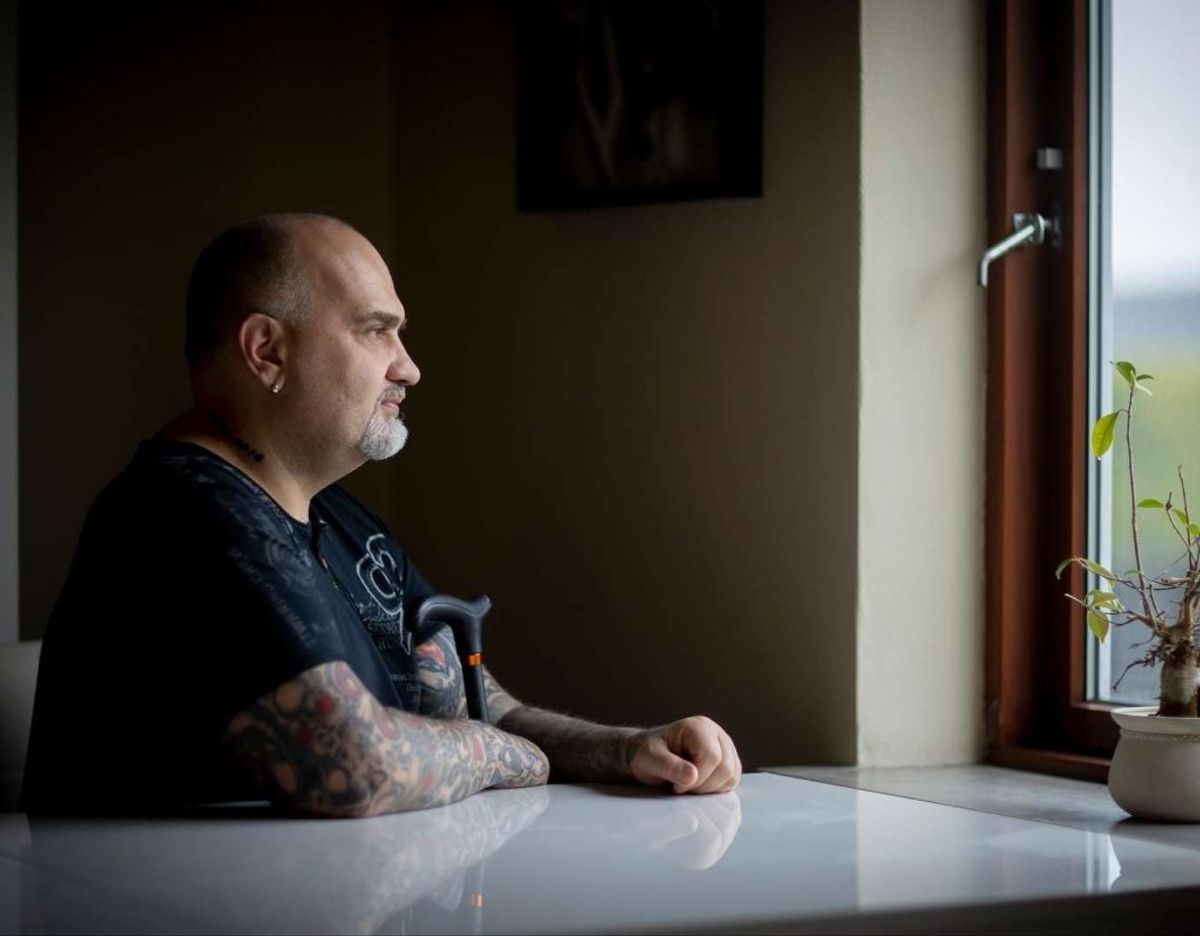 Efter en arbejdsulykke i 2014 blev Thomas Brodthagens arbejdsevne nedsat med omkring 65 procent. Nu har han fået tilkendt førtidspension. – Foto: Thomas Arnbo/