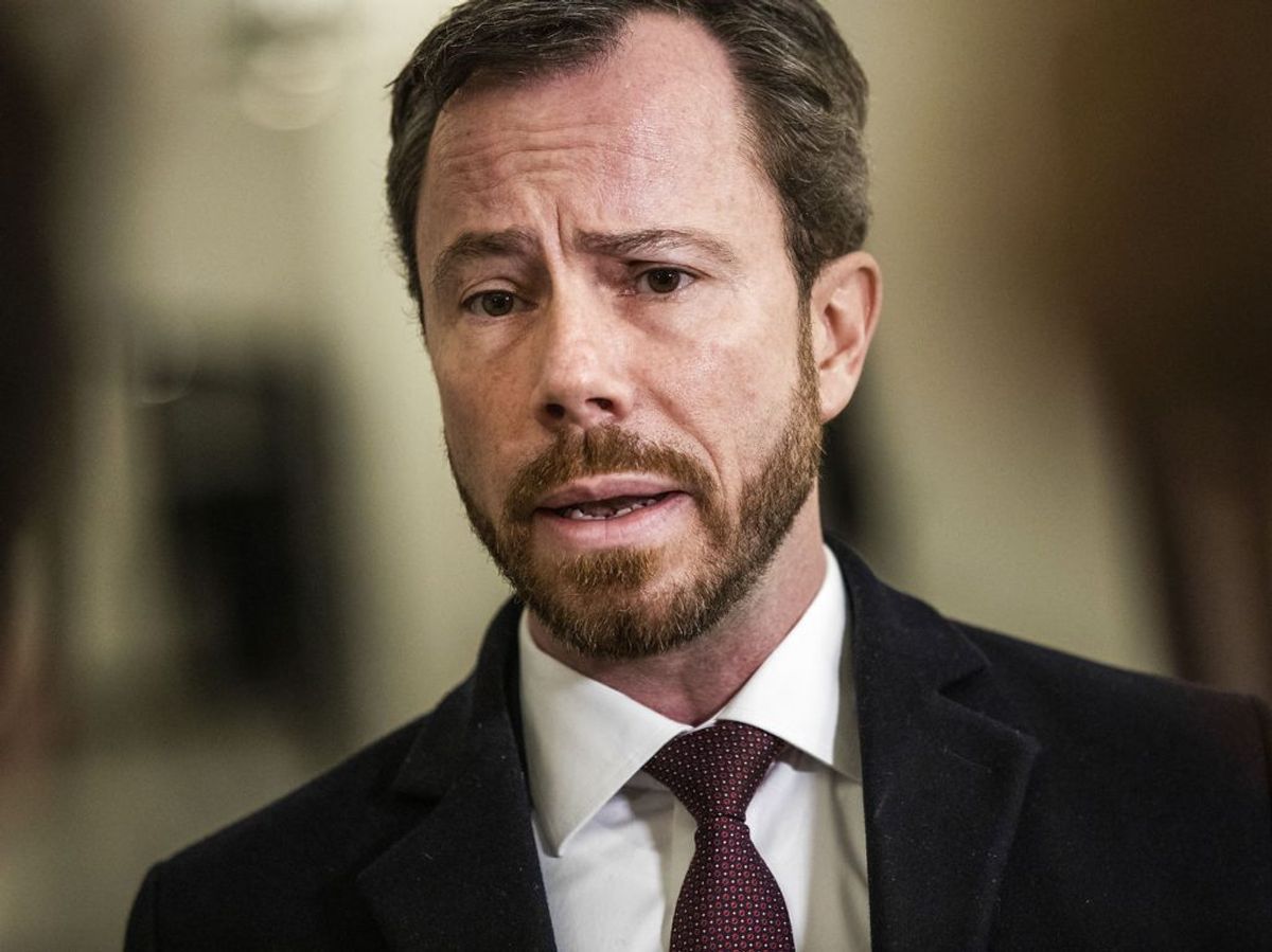 Jakob Ellemann havde håbet, at Inger Støjberg ville blive i Venstre. (Foto: Ólafur Steinar Gestsson/Ritzau Scanpix)
