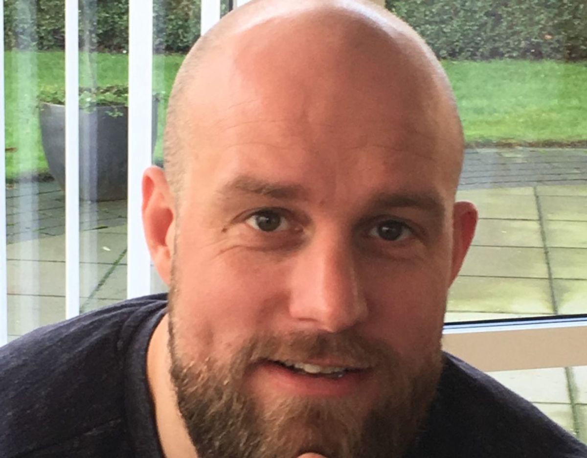 Magnus Buhl som hans mor husker ham: Stor, veltrænet og et energibundt. Privatfoto.