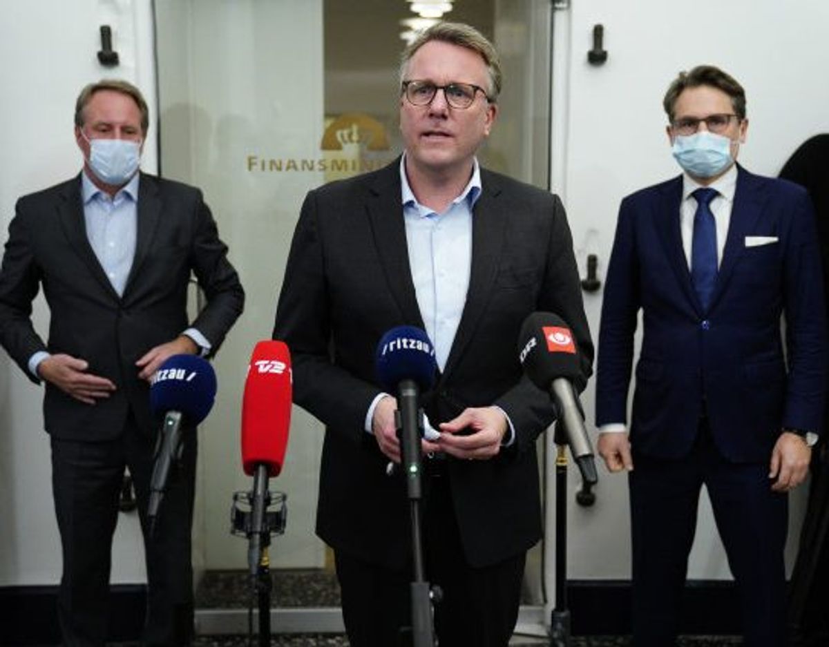 Fungerende finansminister Morten Bødskov (S) har onsdag sammen med erhvervslivet fortalt, at et coronapas er på vej til danskerne. Foto: Martin Sylvest/Scanpix