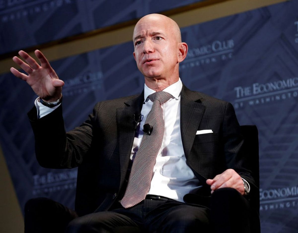 Jeff Bezos. Foto: Scanpix/Joshua Roberts