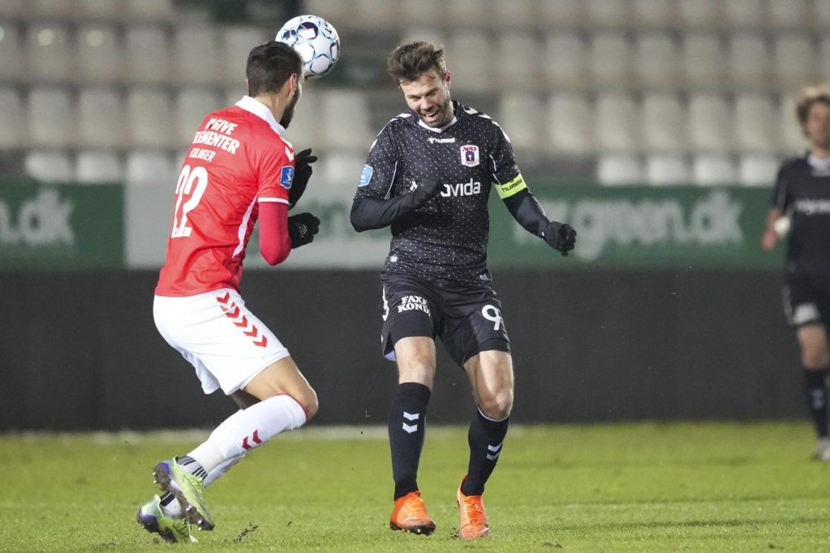 Hverken Vejle eller AGF formåede at score tirsdag. – Foto: Claus Fisker/Ritzau Scanpix