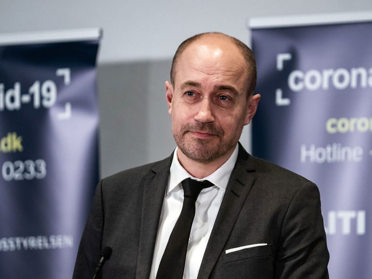 Kontakttallet falder til 0,7, skriver sundhedsministeren på Twitter. (Foto: Emil Helms/Ritzau Scanpix)