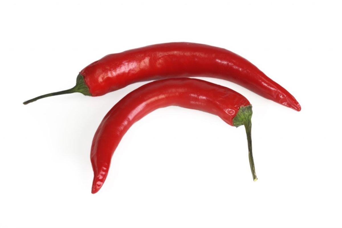 Indholdet består af cayennepeber eller chili, som er blandet i opløsningsmiddel. Det fyldes i en spraydåse, som indeholder drivmiddel, der hjælper dåsens indhold ud i en tynd stråle. Arkivfoto.