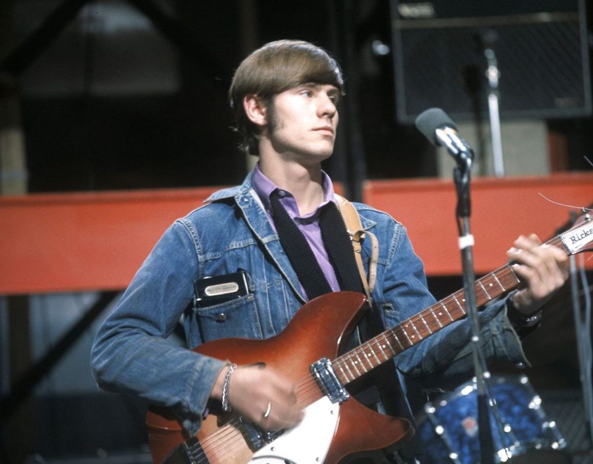 Hilton Valentine, legendarisk The Animal guitarist, døde fredag den 29. januar. Han blev 77 år gammel. Foto: Scanpix/Monitor Picture Library / Avalon