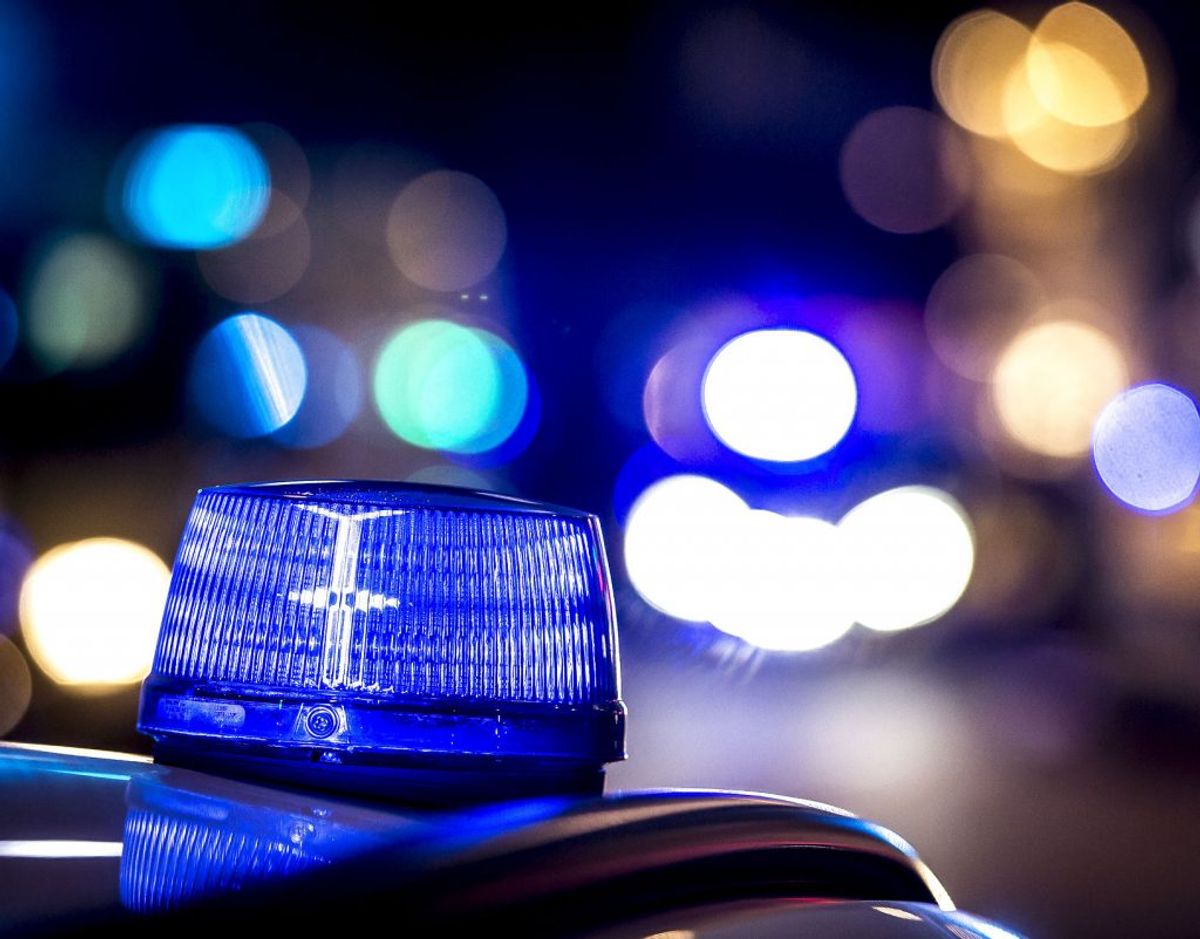 I Måløv har politiet rykket ud til slem brandulykke. (Foto: Mads Claus Rasmussen/Ritzau Scanpix)