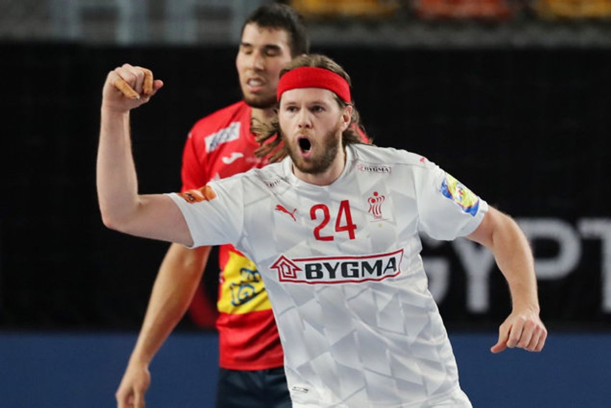 Mikkel Hansen og det danske landshold møder søndag Sverige i VM-finalen. Foto: Mohamed Abd El Ghany/Reuters