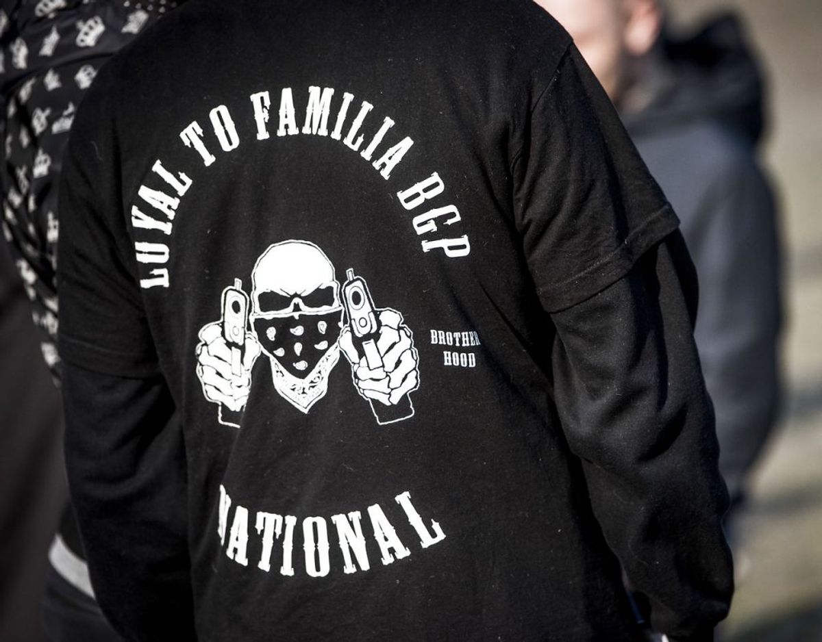 De ni har ifølge politiet alle været fuldgyldige eller prøvemedlemmer af ulovlige Loyal To Familia. (Foto: Scanpix)