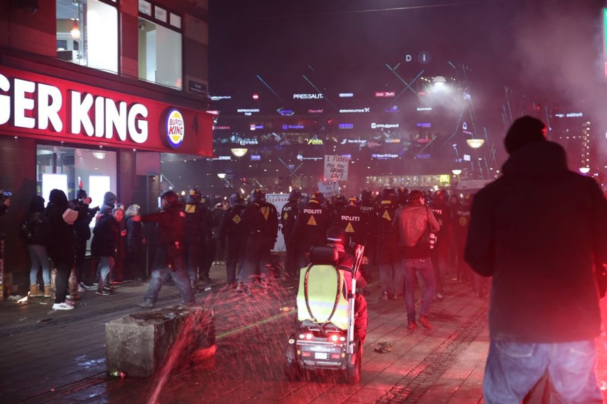 Demonstration i København. Klik for flere billeder. Foto: Presse-fotos.dk