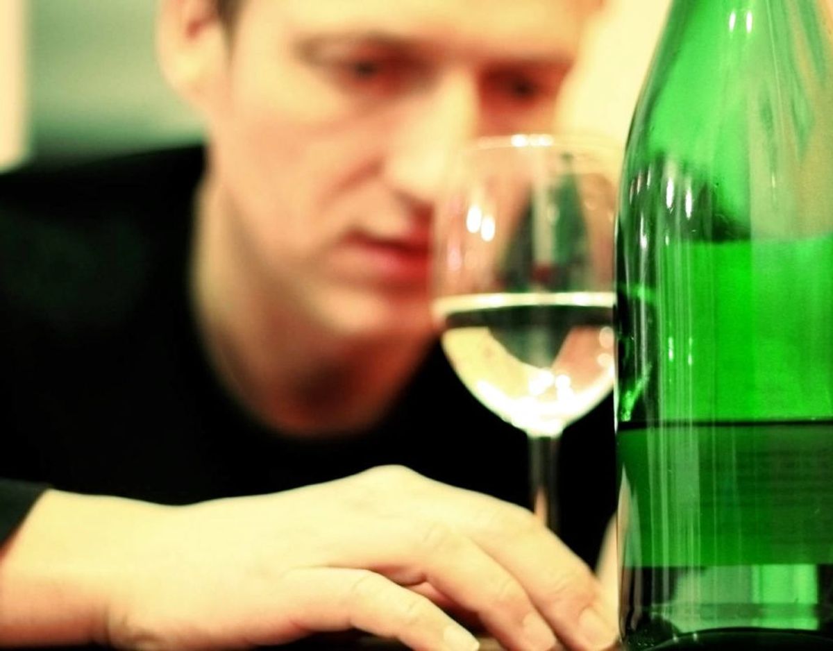 Problemer med alkohol eller stoffer kan også være et tegn på angst, da der i flere tilfælde er en sammenhæng mellem de to. Kilde: Good Housekeeping Foto: Scanpix