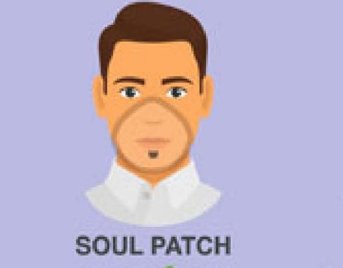 Den klassiske soul patch er helt i orden. Foto: CDC