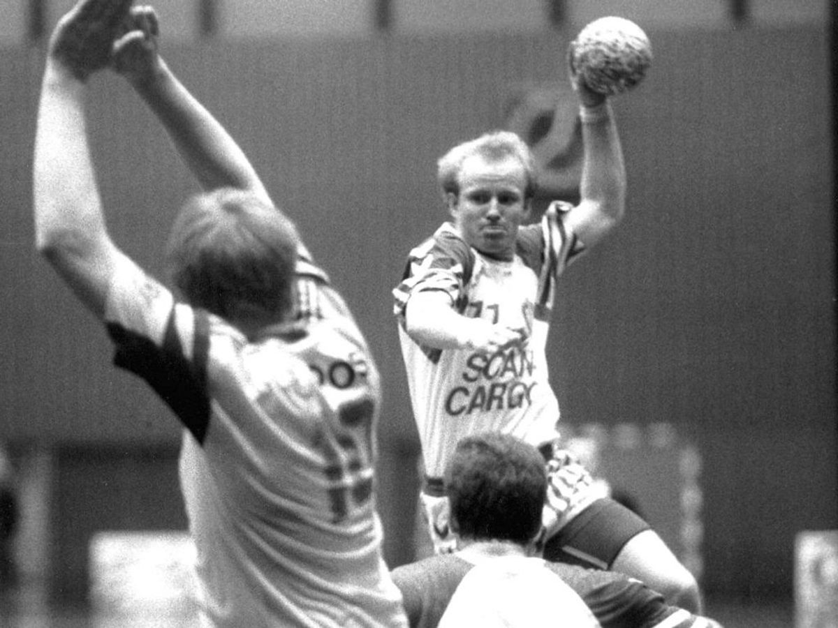 Michael Fenger i aktion. Foto: Kurt Petersen/Scanpix.
