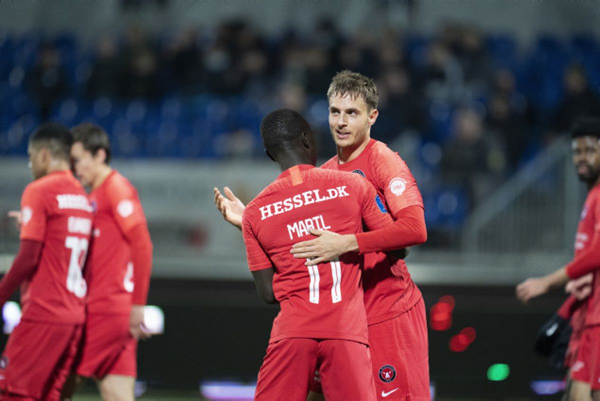 Daniel Høegh kom i november på scoringstavlen i FC Midtjyllands pokalkamp mod HB Køge (Arkivfoto). Foto: Claus Bech/Scanpix