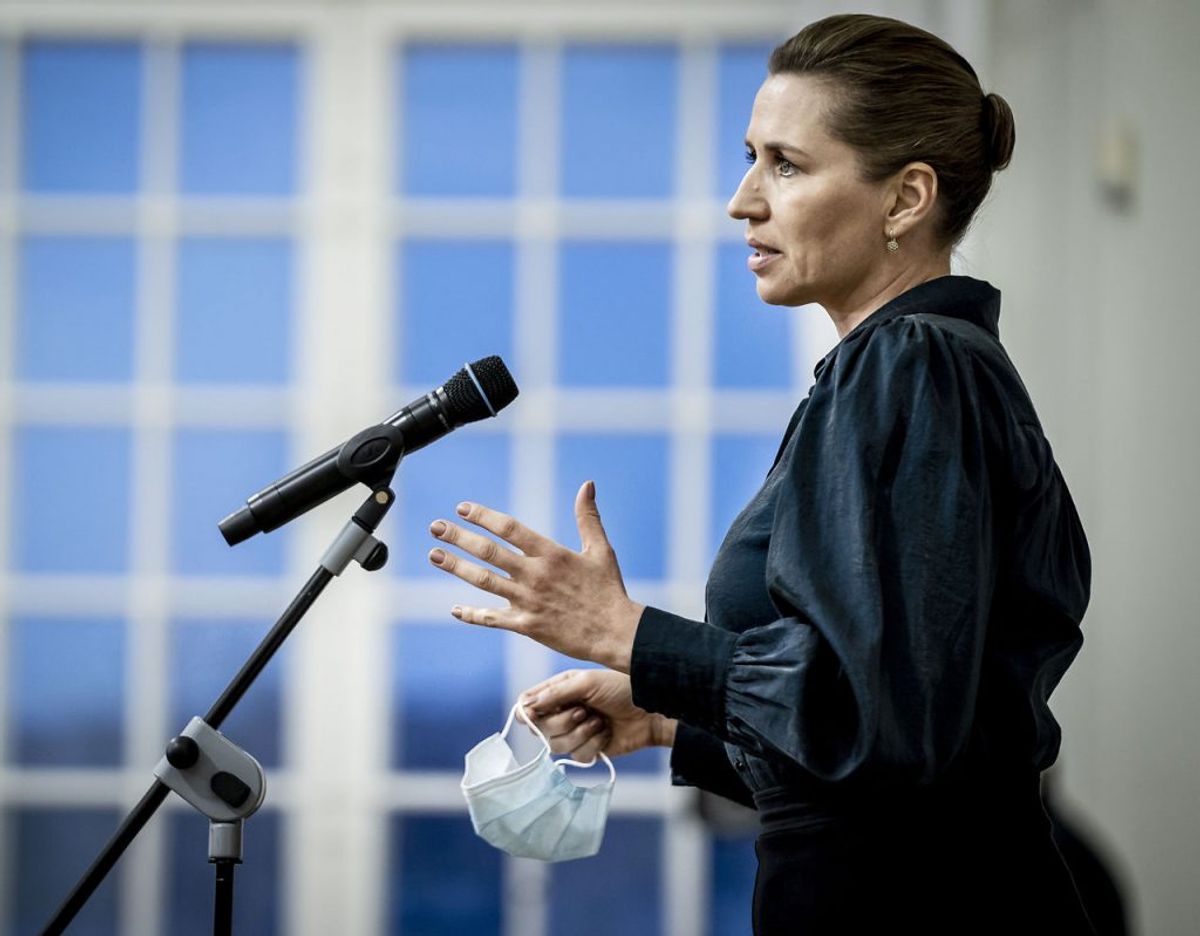 Statsminister Mette Frederiksen (S) har sat et ambitiøst mål. (Foto: Mads Claus Rasmussen/Ritzau Scanpix)