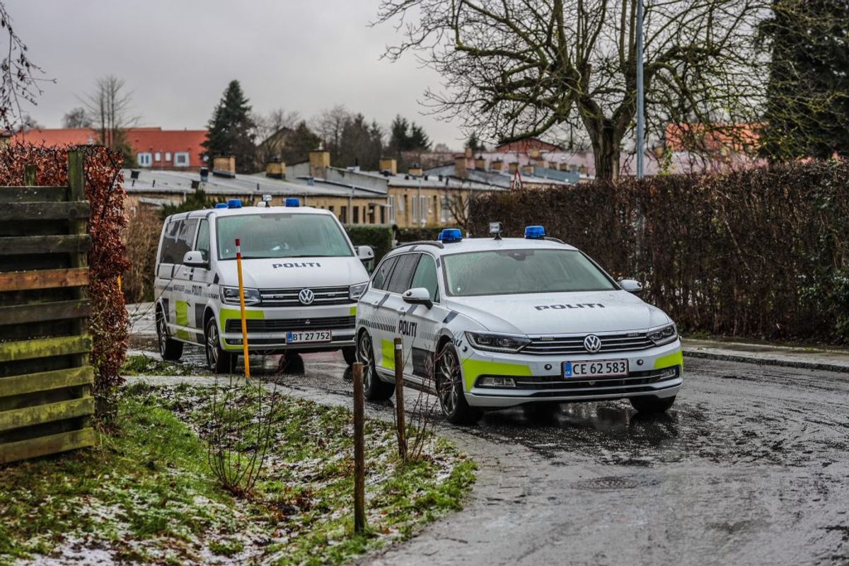 Politiet mener, at episoden var planlagt. Foto: Presse-fotos.dk