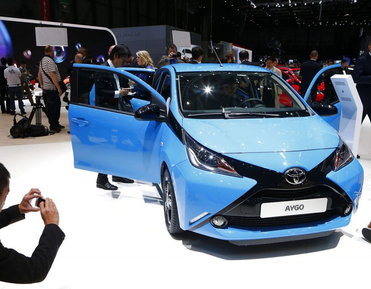 5) Toyota Aygo – 4608 solgte. Foto: Scanpix