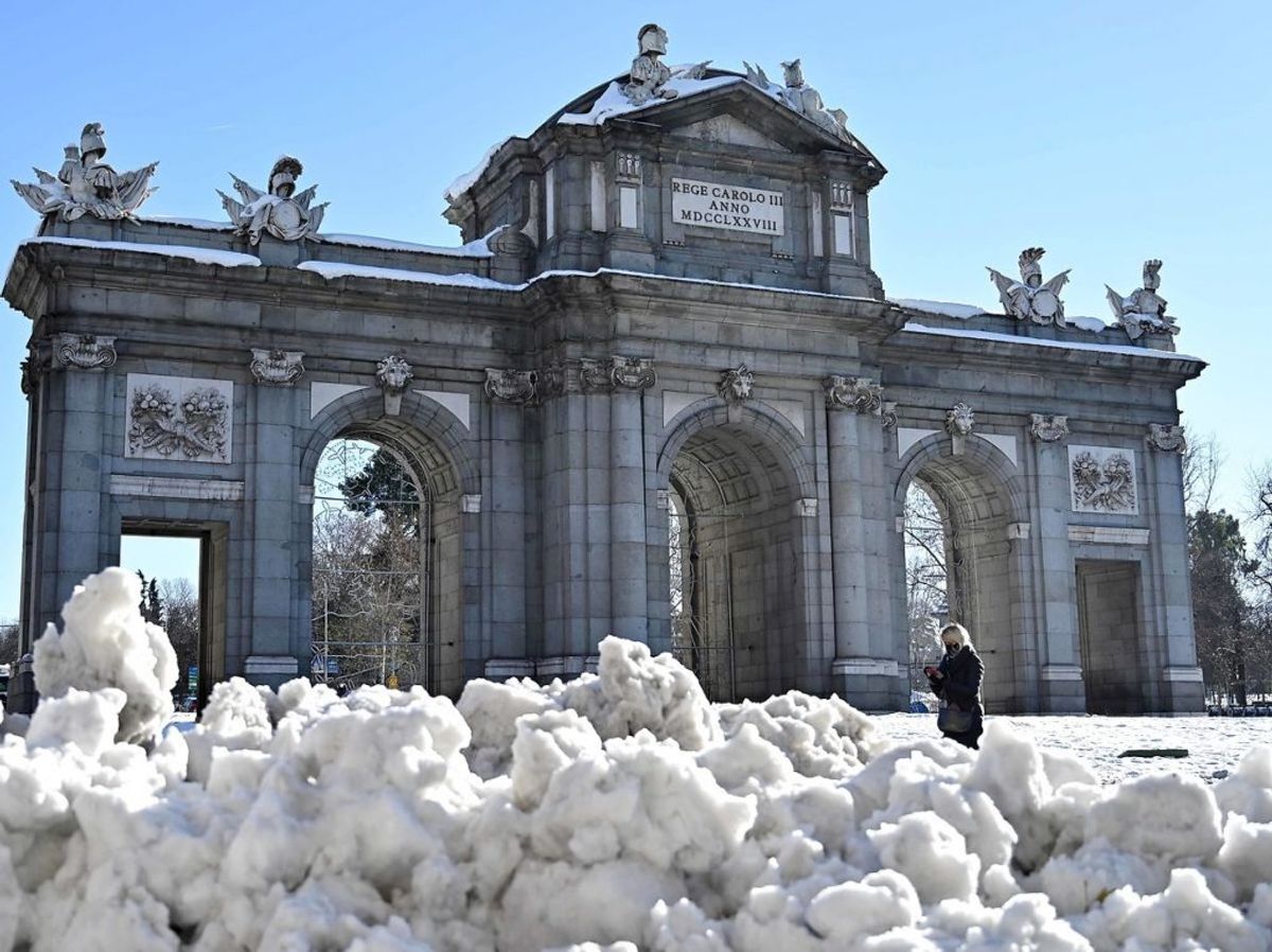 Puerta de Alcala i Madrid. Foto: GABRIEL BOUYS/Scanpix.