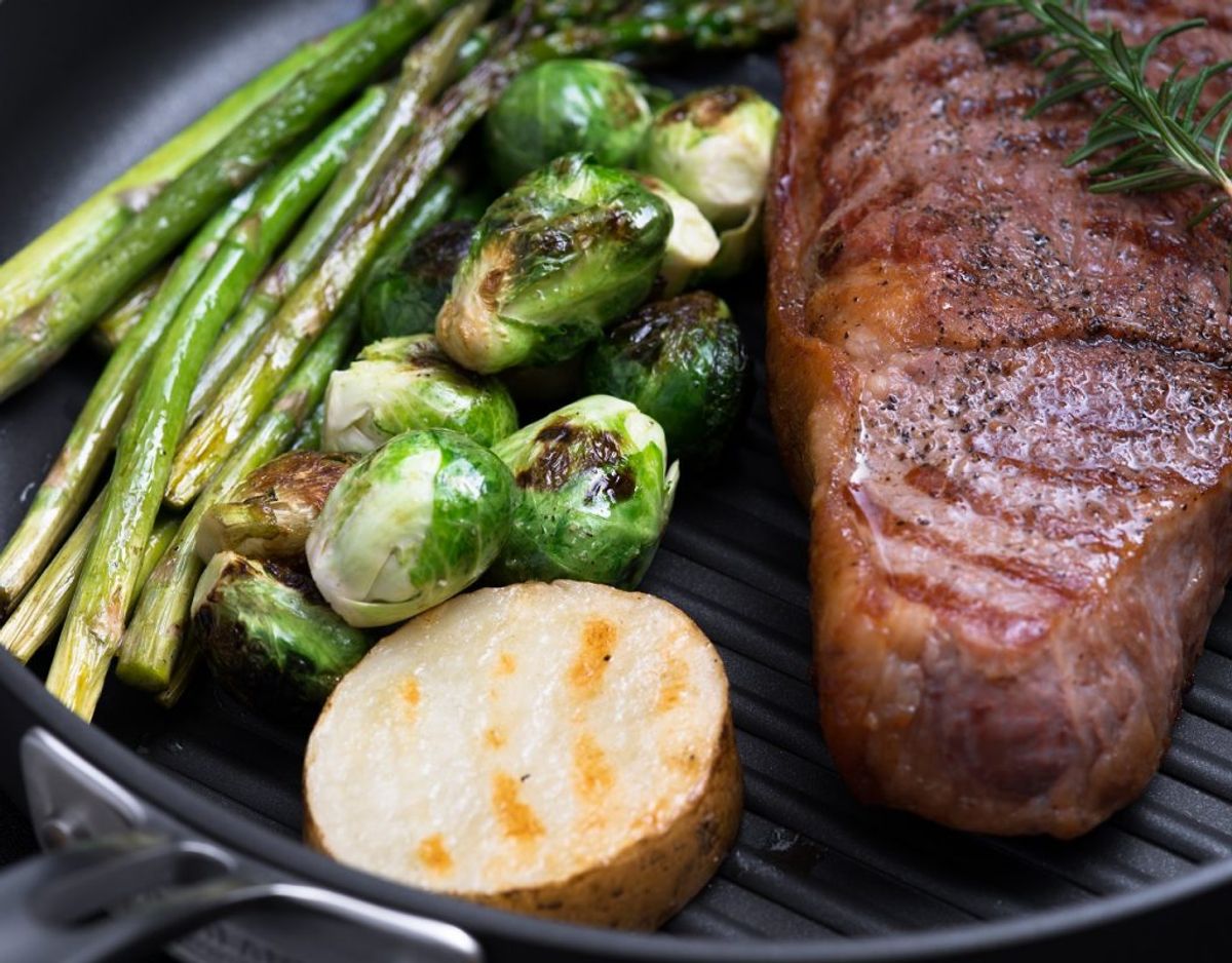 Bøffer, fisk og æg er blandt dine bedste venner ifølge forskningen. Foto: Colourbox