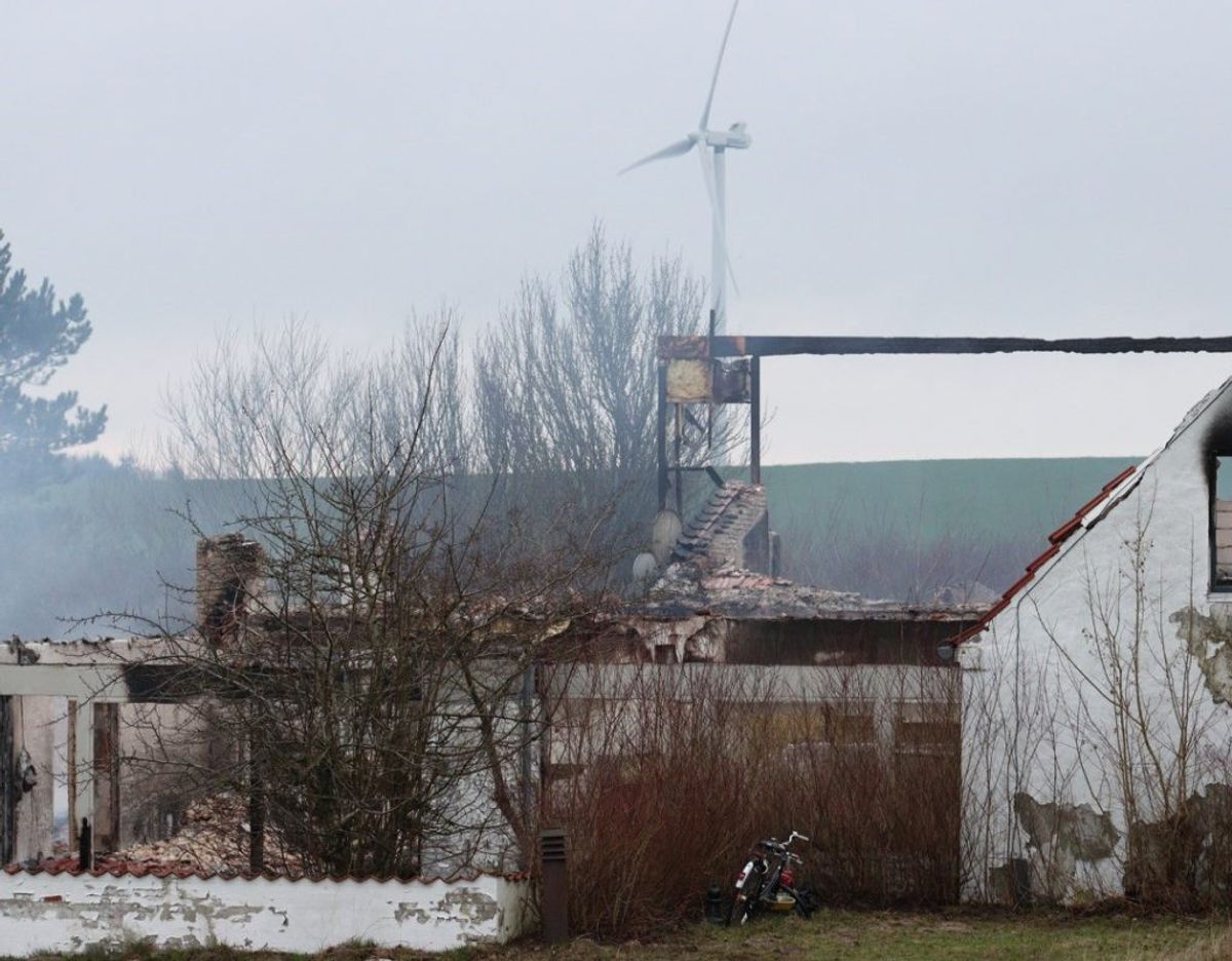 Det legendariske Puk Recording Studio nord for Randers er ikke mere. Foto: Presse-fotos.dk