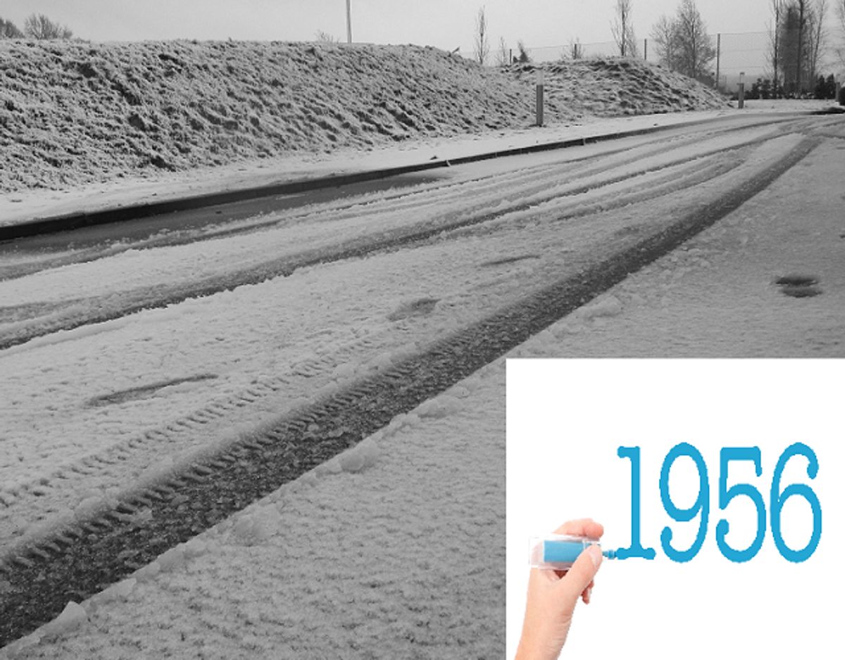 1956. Begynder du at kunne huske det? Foto: Colourbox.