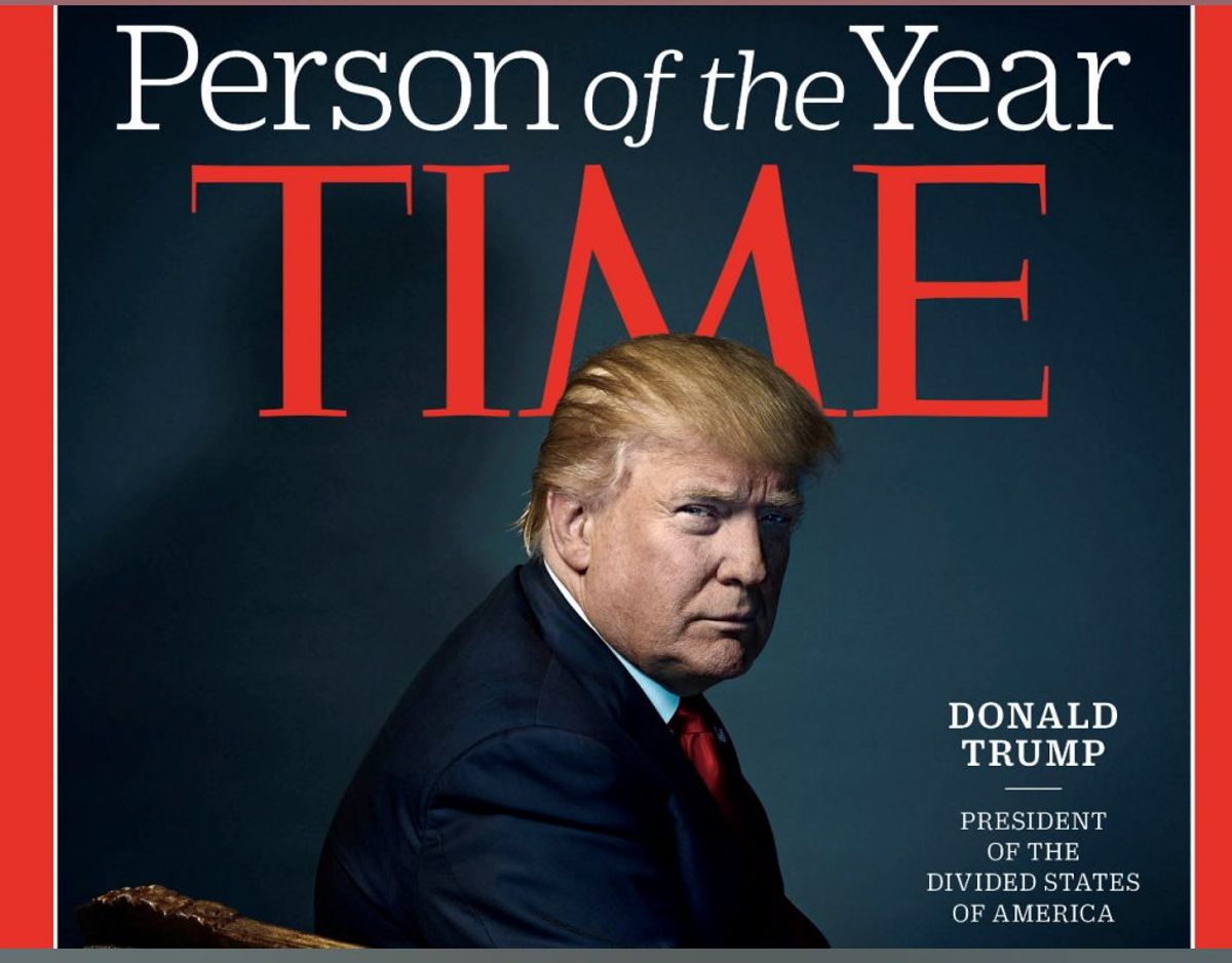 2016: USA’s præsident, Donald Trump. Foto: Scanpix/Time Magazine. KLIK for mere.