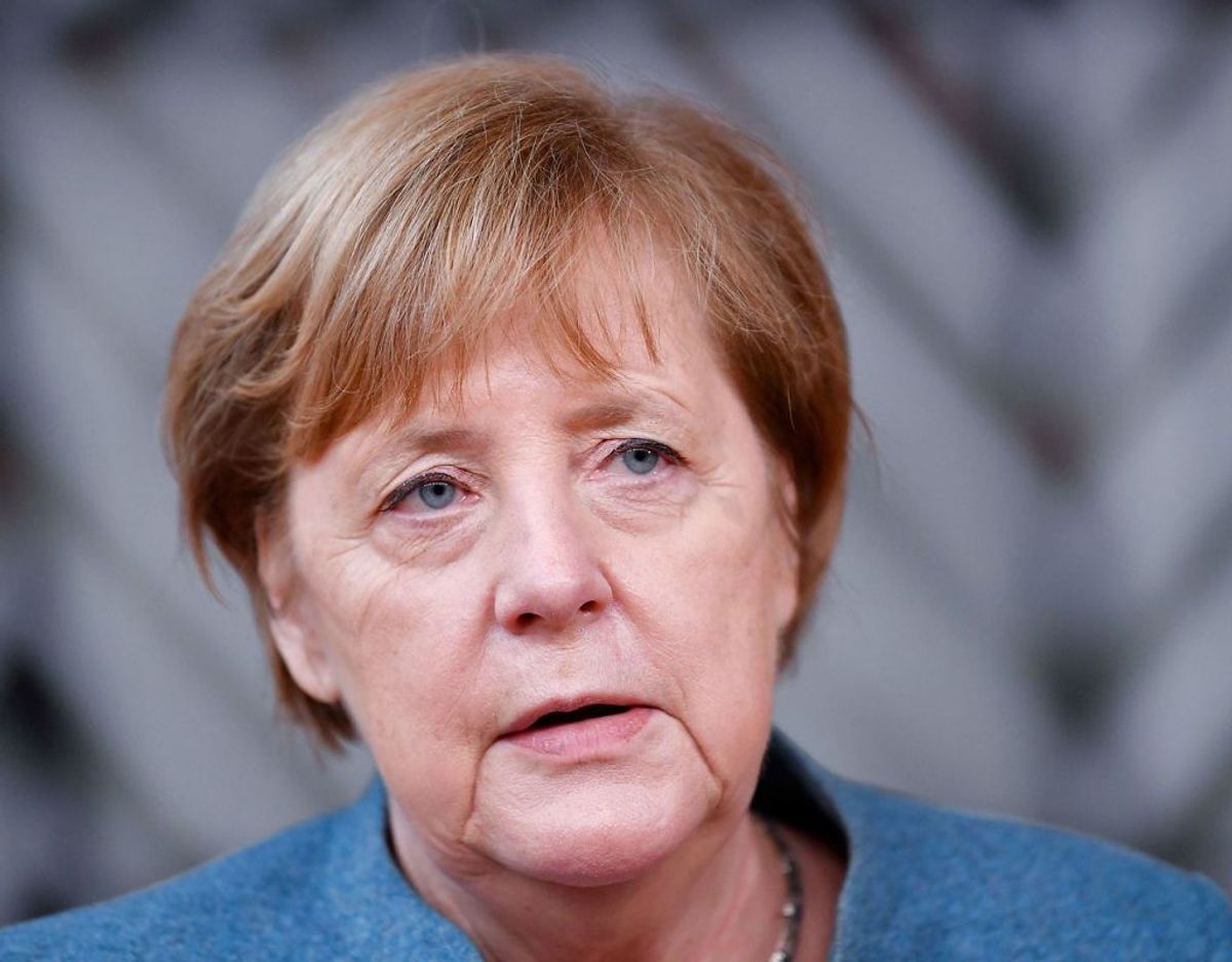 2015: Tysklands forbundskansler, Angela Merkel. Foto: Scanpix/JOHN THYS.