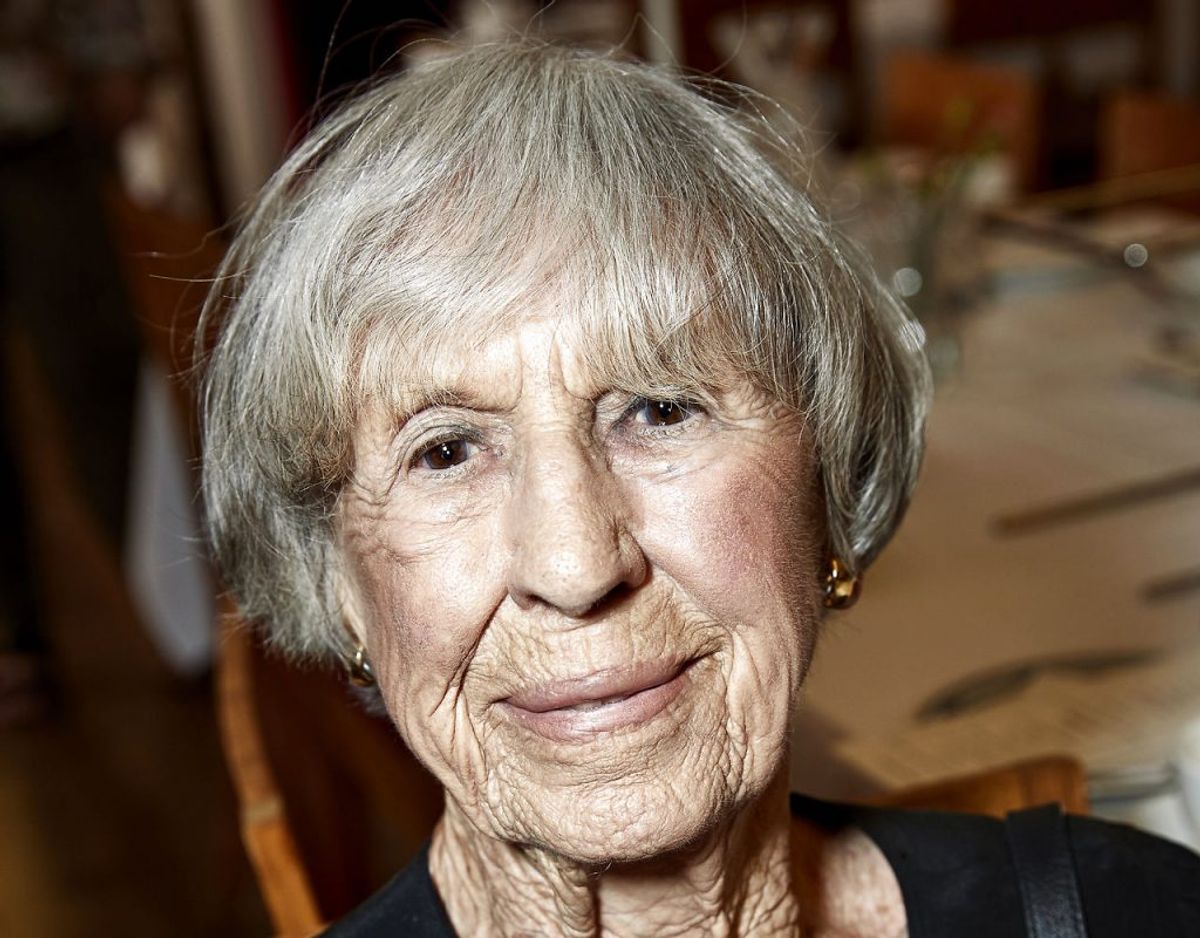 103-årige Lise Nørgaard kan se frem til at modtage livslang økonomisk støtte. Arkivfoto: Scanpix.