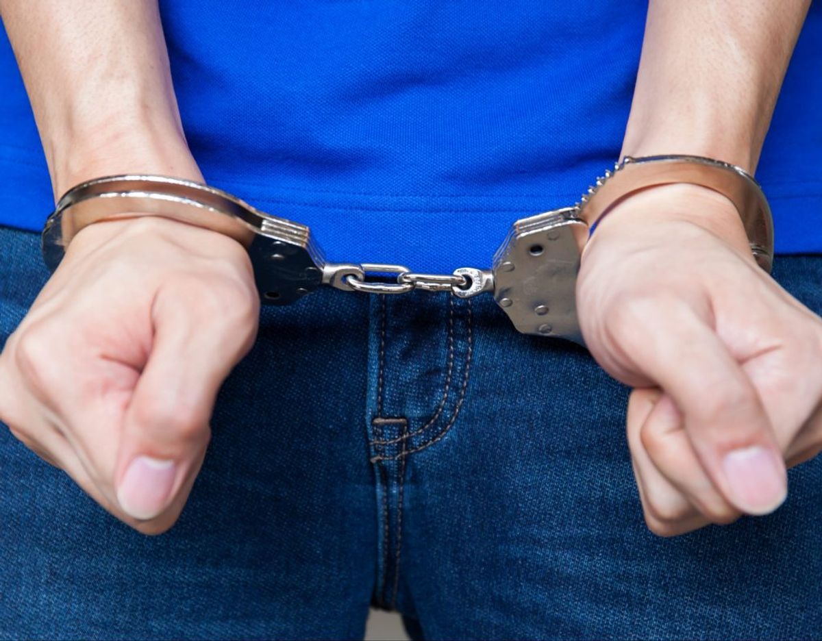 Den 40-årige blev taget med i detentionen. Arkivfoto.