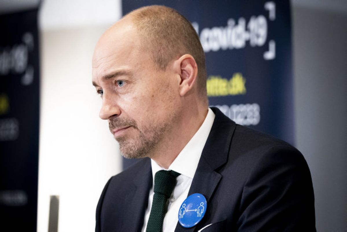 Sundhedsminister Magnus Heunicke (S) skriver i en mail, at en opgradering af smitteopsporingen er i gang. (Arkivfoto) Foto: Ida Marie Odgaard/Scanpix