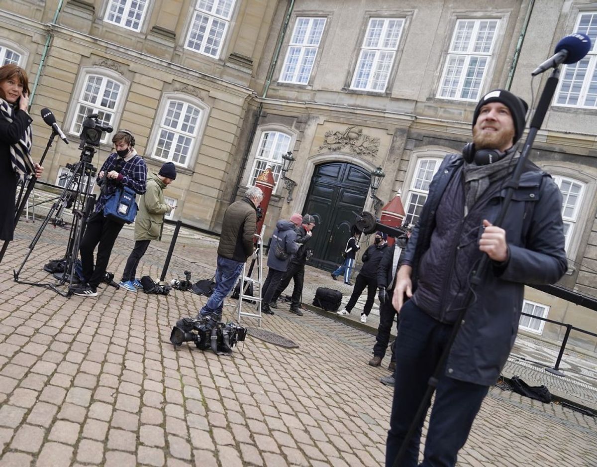 Spændingen er udløst. Foto: Scanpix