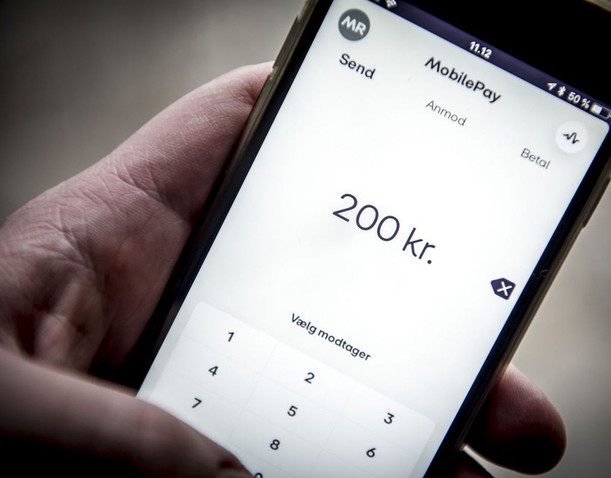 Nr. 3. Mobilepay – med en score på 41,7.