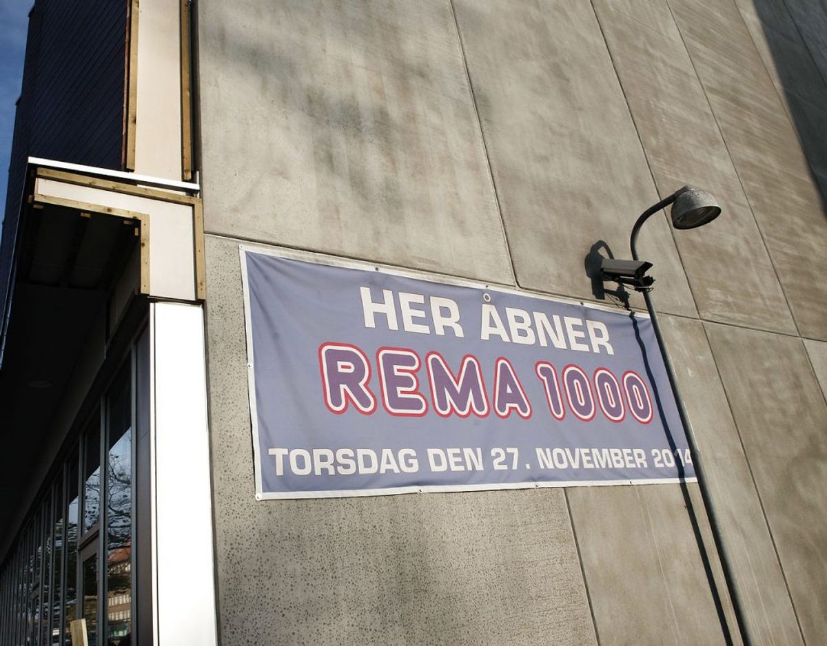 Nr. 1. Rema 1000 – med en score på 43,7.