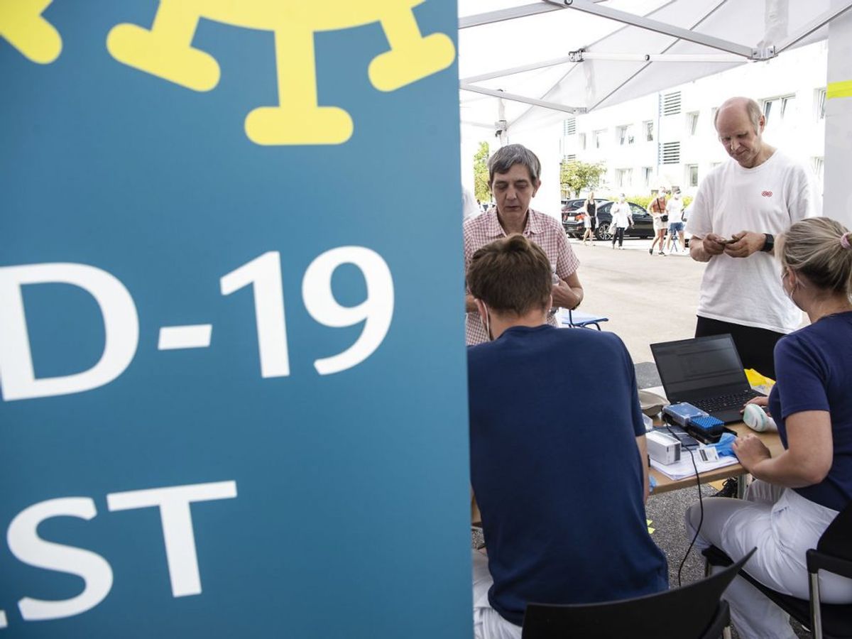 I alt er 3.181.467 personer nu blevet testet i Danmark. (Foto: Helle Arensbak/Ritzau Scanpix)