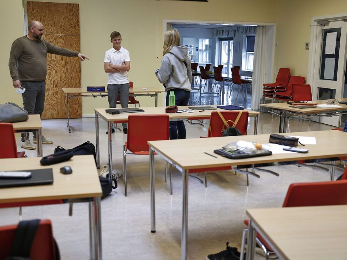 Videregående uddannelser er lukket, og studerende må kun få digital undervisning. Det gælder også eksamener. Foto : Claus Bjørn Larsen/Scanpix 2020