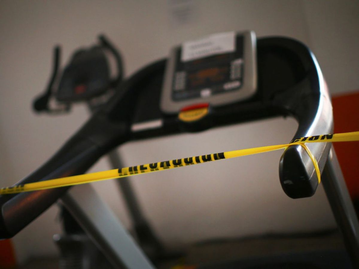 Al indendørs idræt forbydes – inklusive fitnesscentre. Foto: Edgard Garrido