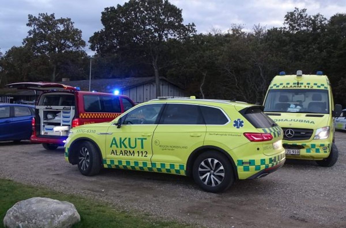 En fisker er fundet død efter at have været savnet i en måned. Her et billede fra eftersøgningen i oktober. Foto: Øxenholt Foto