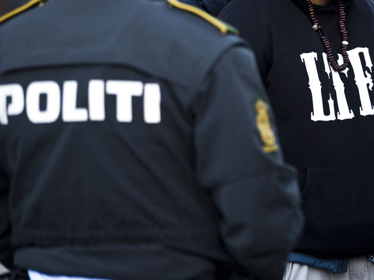 Politiet har i en aktion anholdt flere medlemmer af LTF. De sættes i forbindelse med blandt andet afpresning og brandstiftelse. (Foto: Scanpix/Ritzau Scanpix)