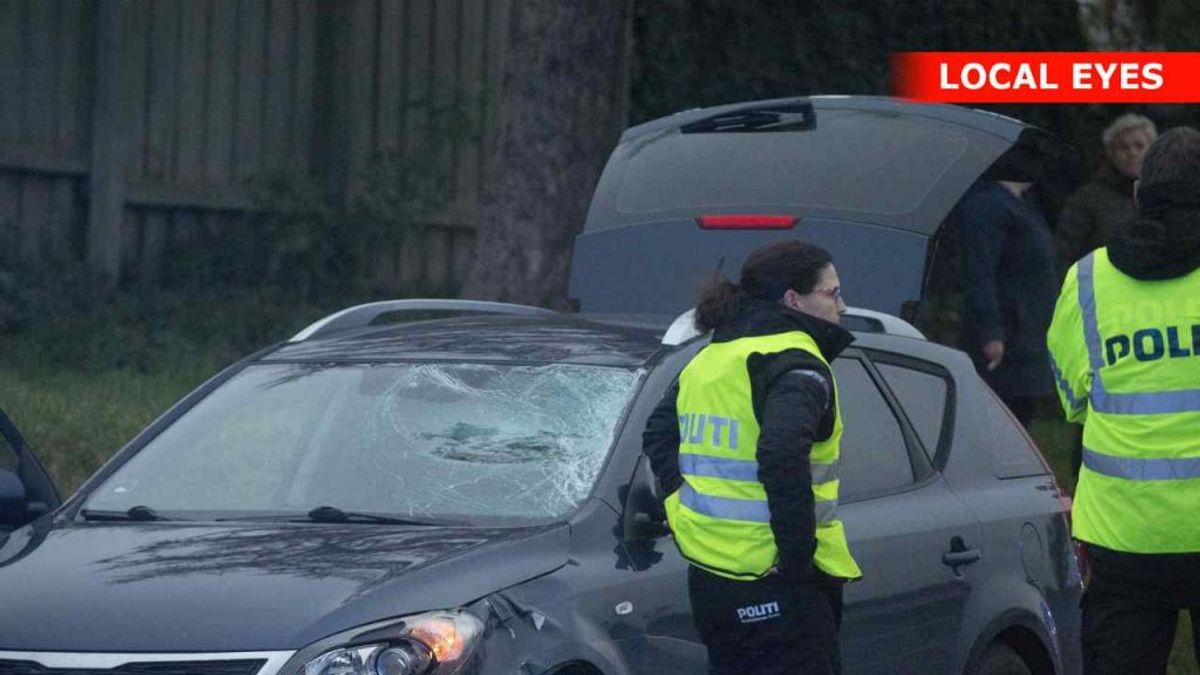 Den 15-årige pige, der blevet ramt af en bil onsdag, er død. KLIK VIDERE OG SE FLERE BILLEDER. Foto: Local Eyes
