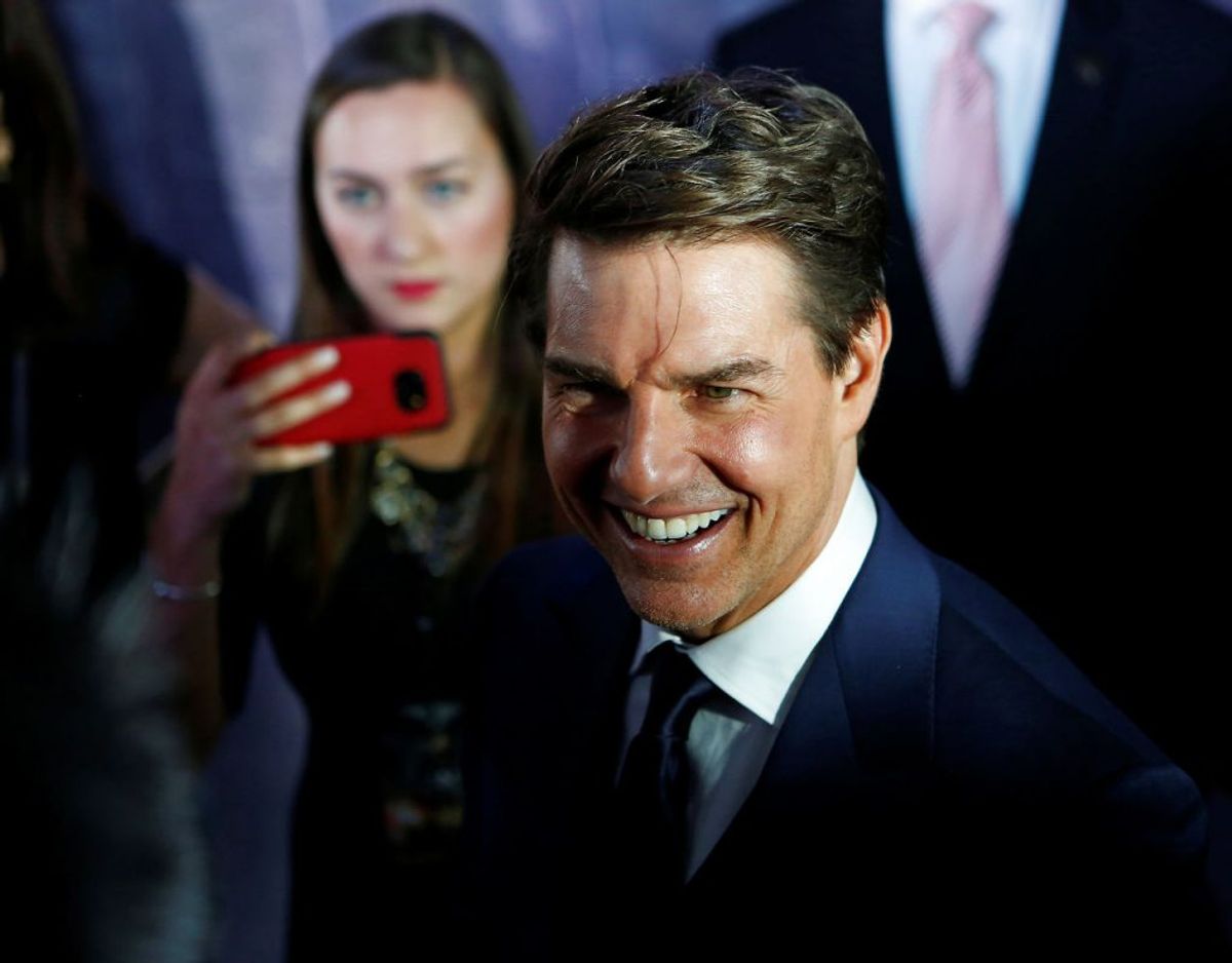 Tom Cruise præsterede at holde vejret i seks minutter under optagelserne til ‘Mission: Impossible-Rogue Nation’, der havde premiere i 2015. Foto: Scanpix/REUTERS/Ginnette Riquelme