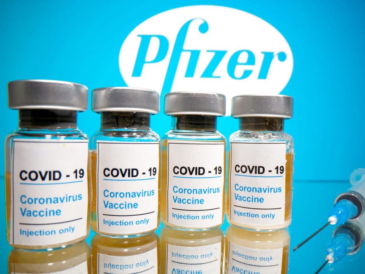 Mandag annoncerede Pfizer, at resultatet af deres Covid-19-vaccine så lovende ud. KLIK VIDERE OG SE FLERE BILLEDER. Foto: REUTERS/Dado Ruvic/Illustration/File Photo