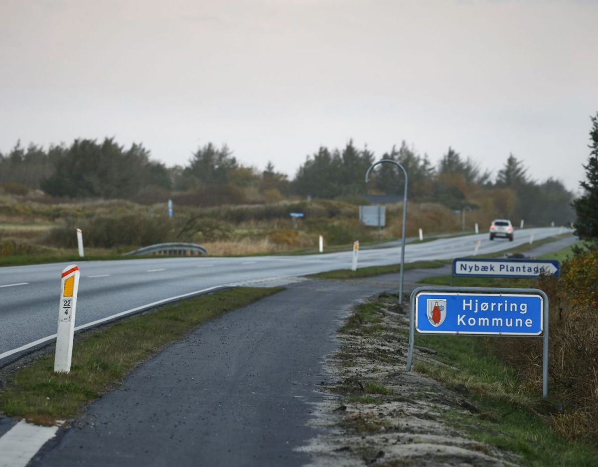 Borgere opfordres – kraftigt – til ikke at overskride kommunegrænserne i Nordjylland. (Foto: Claus Bjørn Larsen/Ritzau Scanpix)