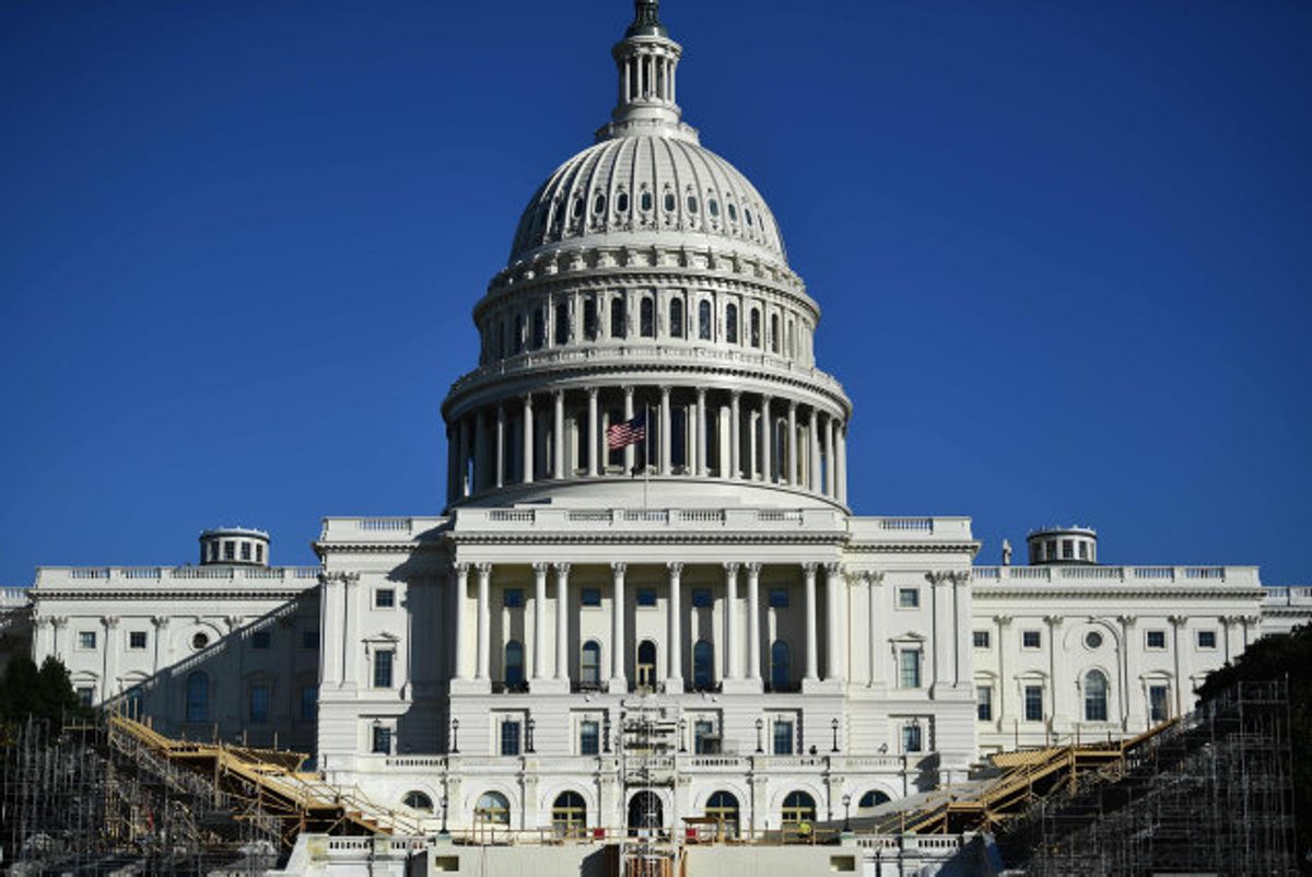 USA’s parlament hedder Kongressen og har to kamre. Det ene er Senatet, der har 100 medlemmer. Det andet kammer er Repræsentanternes Hus, der har 435 medlemmer. (Arkivfoto). Foto: Brendan Smialowski/AFP