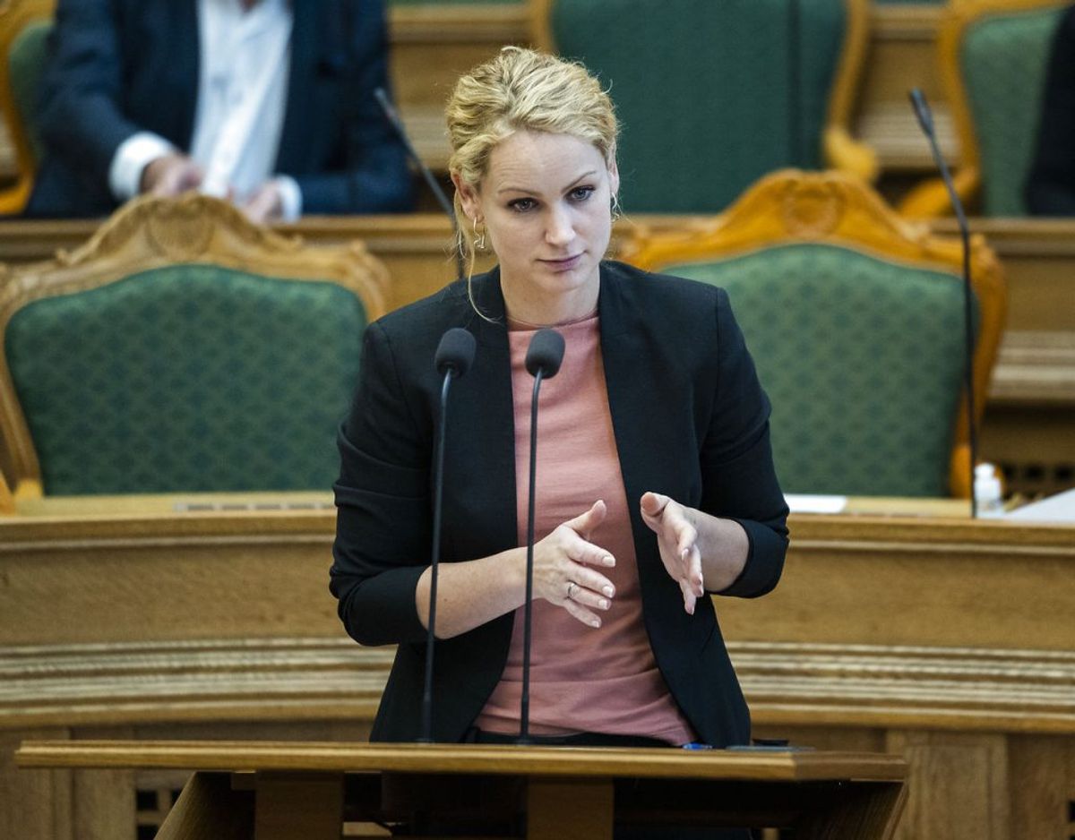Pernille Skipper (EL) vil ikke frede fødevareminister Mogens Jensen efter minkforløb, siger hun.
Foto: Martin Sylvest