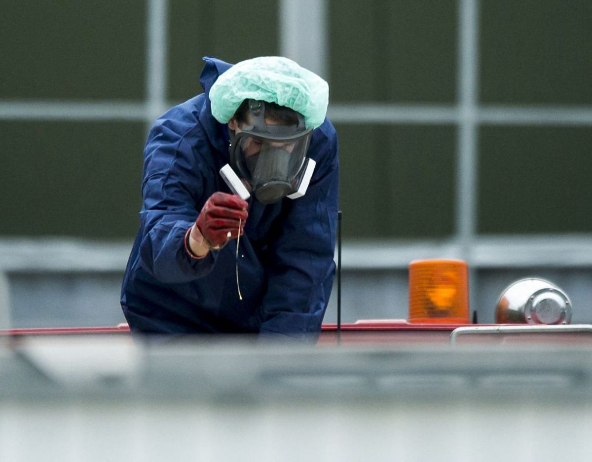 Billedet her er fra 2014 i Holland, hvor H5N8 også var på dagsordenen. Foto: Scanpix/Marco De Swart