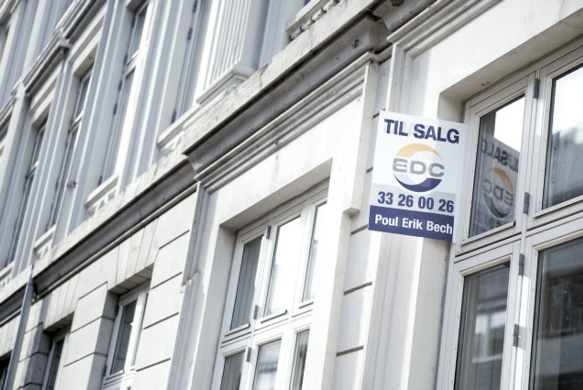 Boligpriserne fortsatte i oktober med at stige, og især lejligheder i København og sommerhuse er steget markant i pris det seneste år. (Arkivfoto). Foto: Mathias Løvgreen/Scanpix